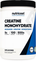 Nutricost Creatine Monohydrate Micronized Powder 500G, 100 Servings