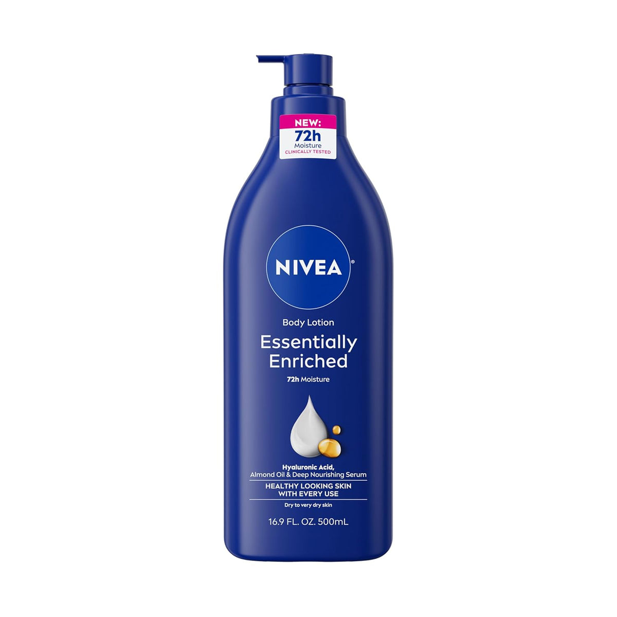 NIVEA Essentially Enriched Body Lotion for Very Dry Skin with Hyaluronic