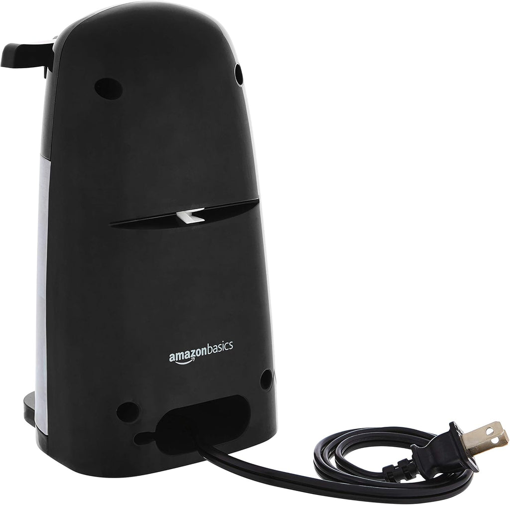 Amazon Basics 3-In-1 Electric Can Opener, Bottle Opener and Knife Sharpener