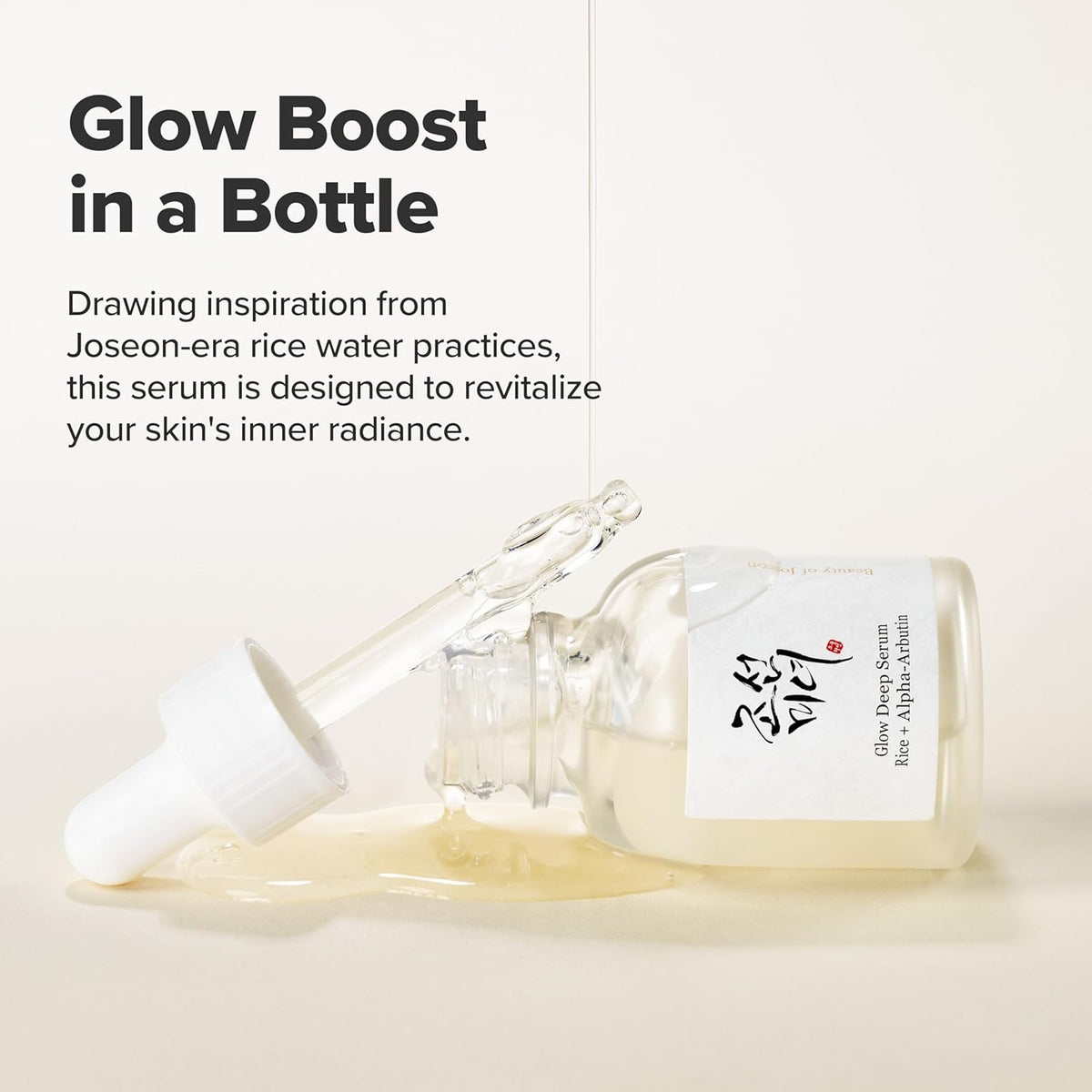 Beauty of Joseon Glow Deep Serum Rice Alpha-Arbutin for Uneven Dull Skin