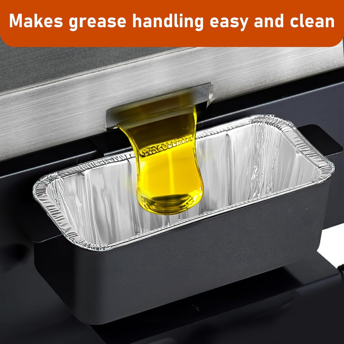 Grease Cup Liners Compatible with Blackstone Griddle 5017 - Griddle