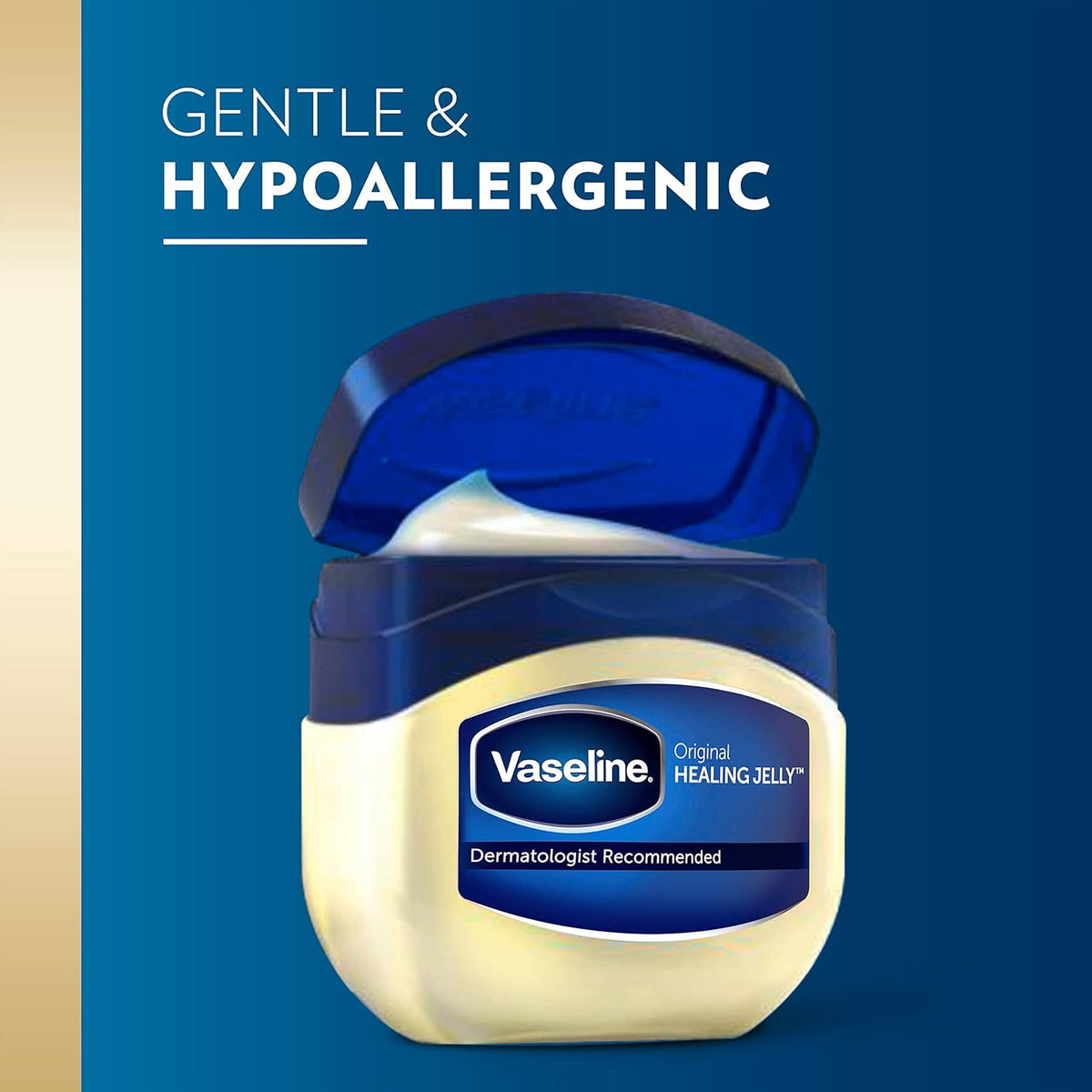 Vaseline Petroleum Jelly Original 3 Count Provides Dry Skin Relief And