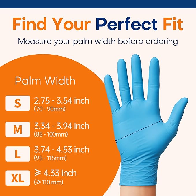 Supmedic Medical Soft Max‰ã¢ Nitrile Exam Gloves, 100 Count Latex-Free