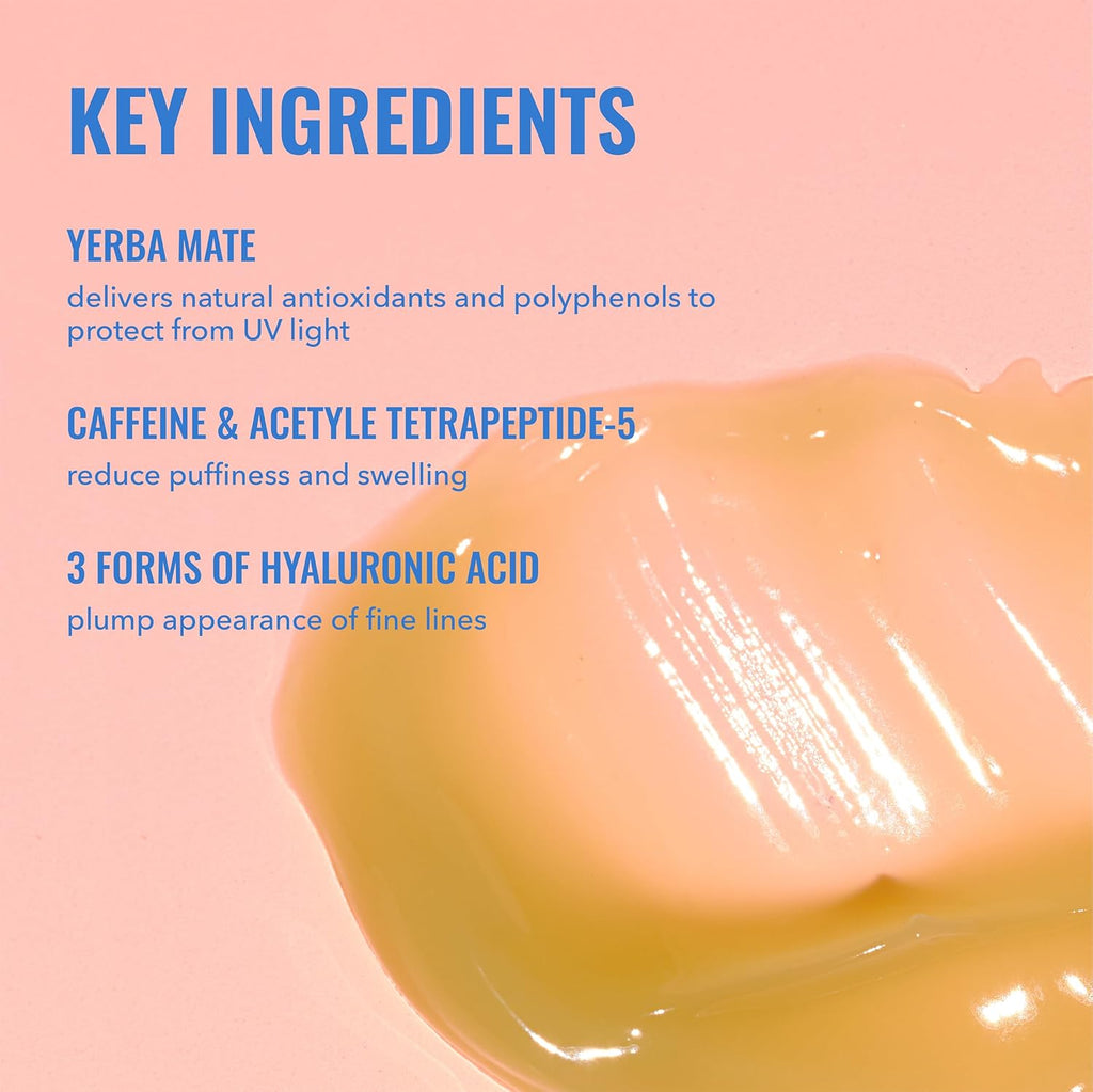Good Molecules Yerba Mate Wake Up Eye Gel - Hydrating Under Eye Gel Cream