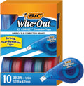 BIC Wite-Out EZ Correct Tear-Resistant Correction Tape with 39.3 ft of Tape