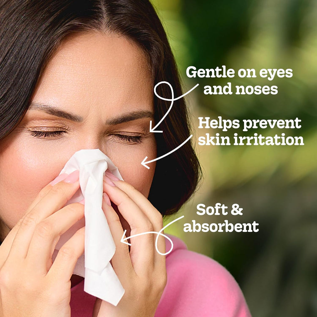 Kleenex Ultra Soft Facial Tissues, 3 Flat Boxes, 120 Tissues per Box, 3-Ply