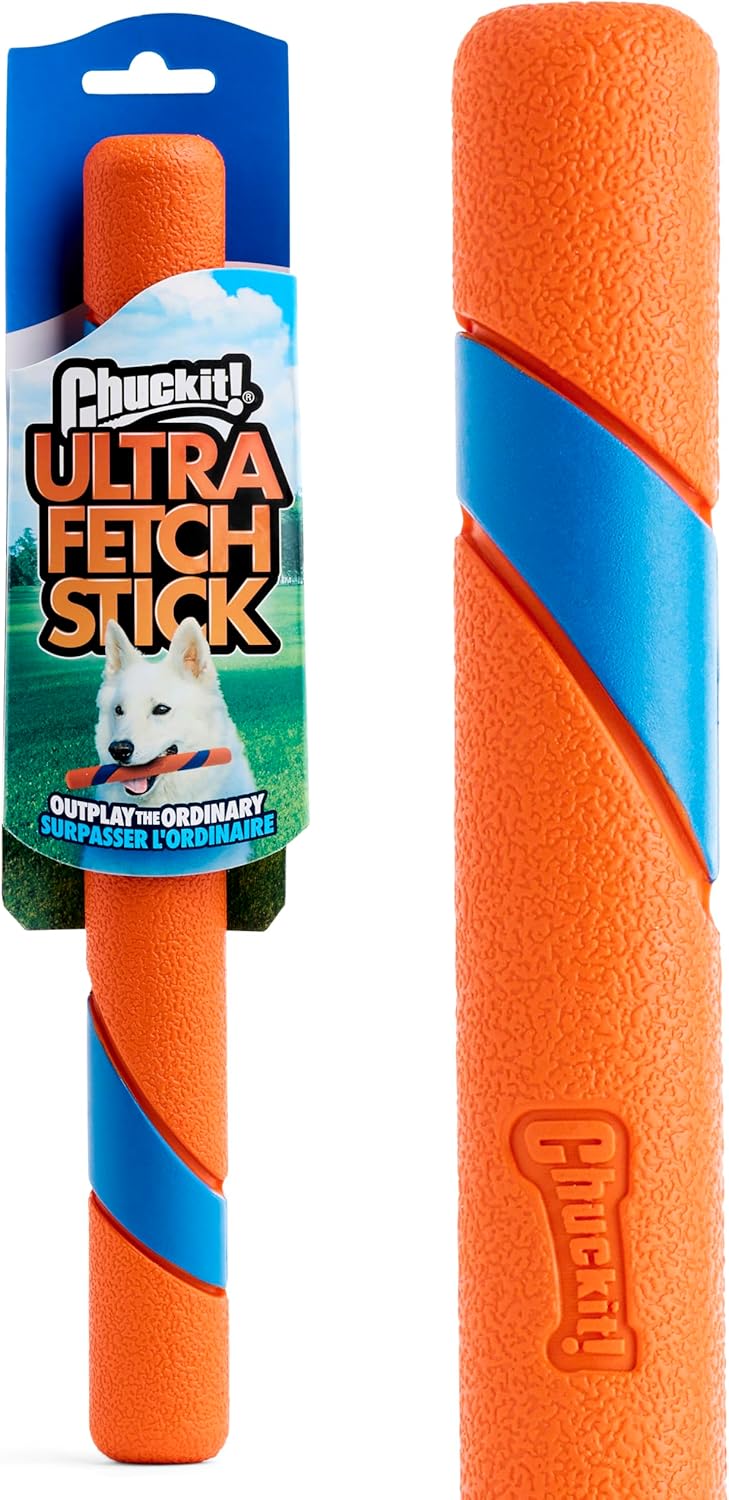 Chuckit! Interactive Dog Toy Ultra Fetch Stick - 12 Inch Outdoor Dog Toy for