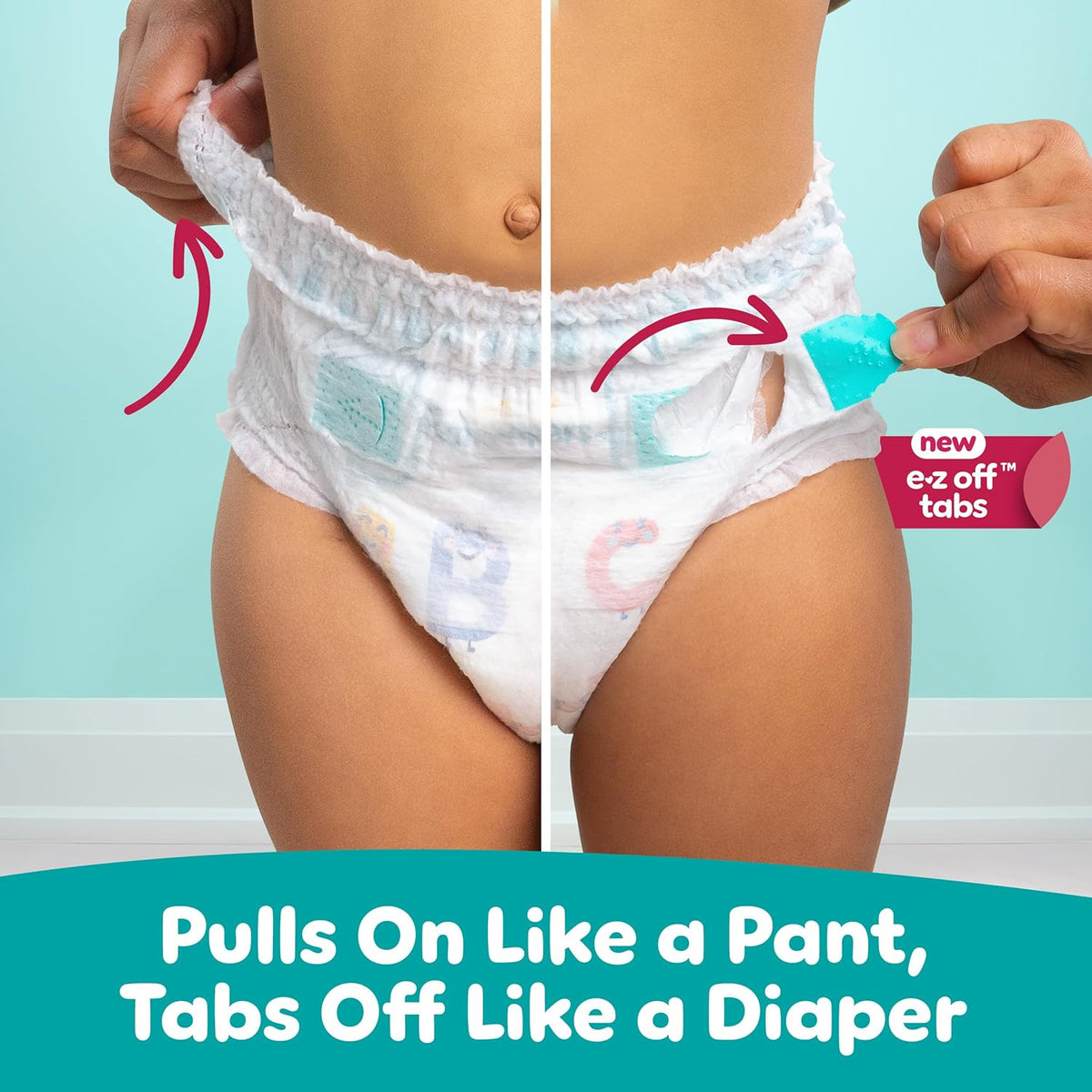Pampers Diapers - Cruisers 360 - Size 5, 128 Count, Babyproof up to 100%