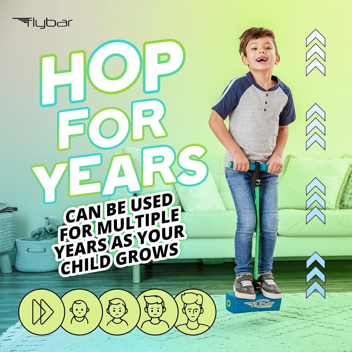 Flybar My First Foam Pogo Jumper for Kids Fun and Safe Pogo Stick for